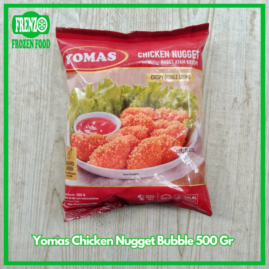 

Yomas Nugget Bubble Crispy 500 Gr