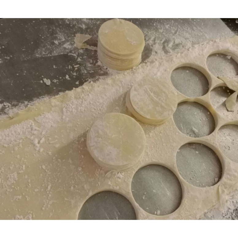 

Baru Kulit Dimsum Gyoza Lentur Diameter 81 Cm