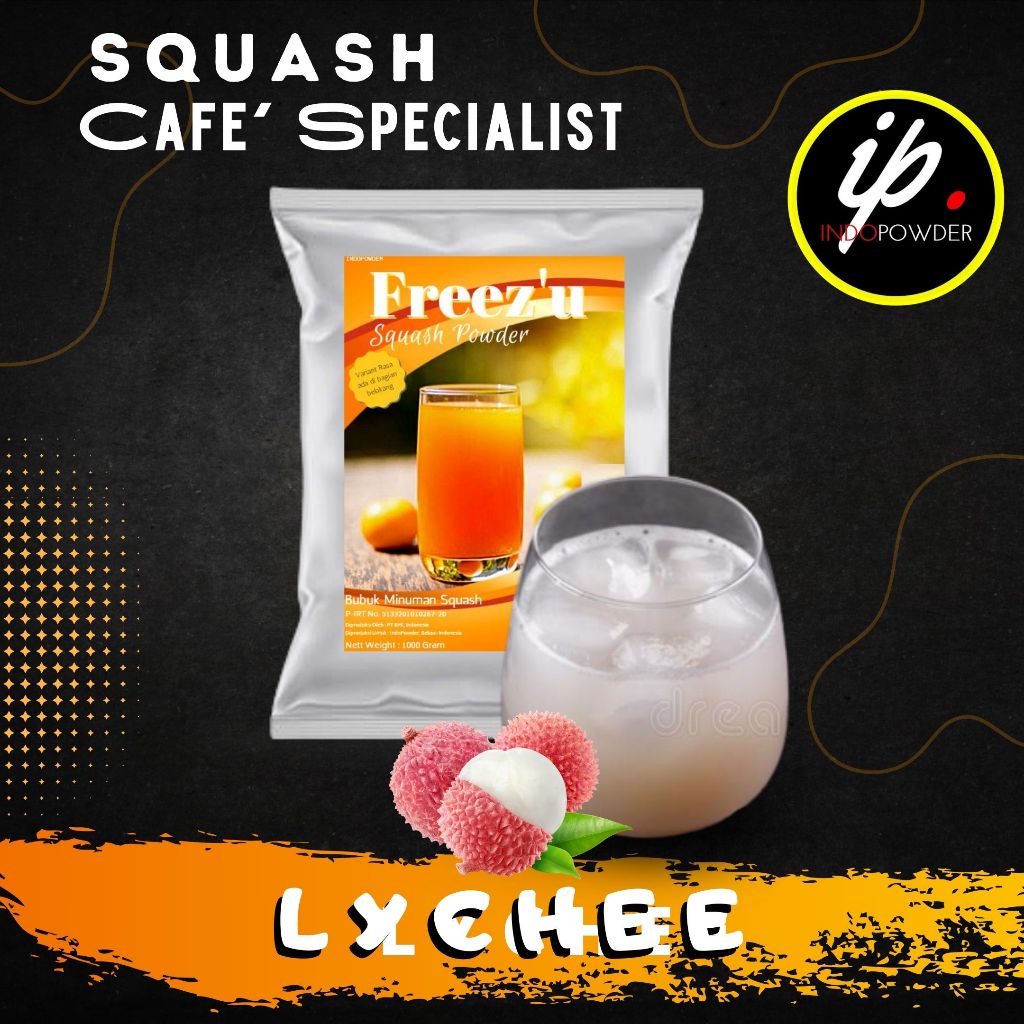 

IP Jakarta - SQUASH Bubuk Minuman LECI 1Kg untuk Café, Waralaba, Resto dan Usaha Minuman Kekinian