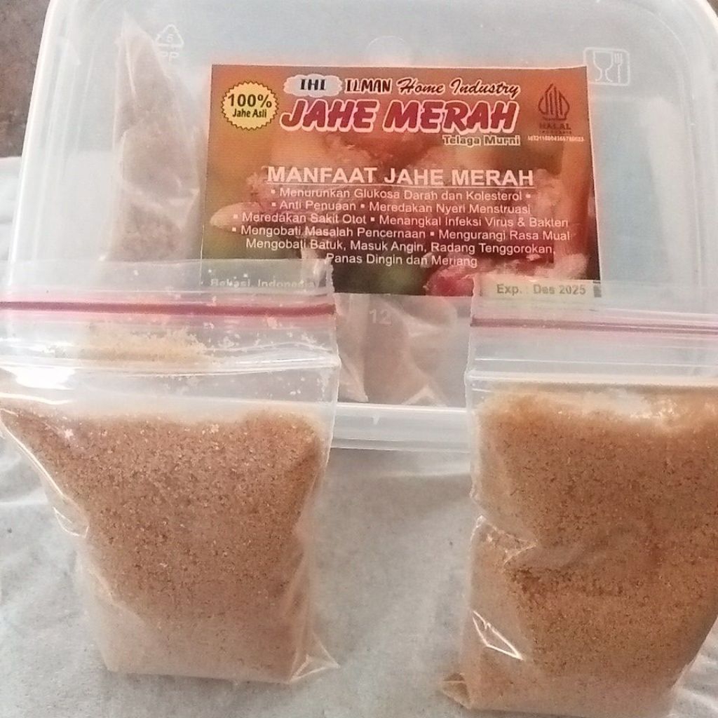 

JAHE MERAH SERBUK