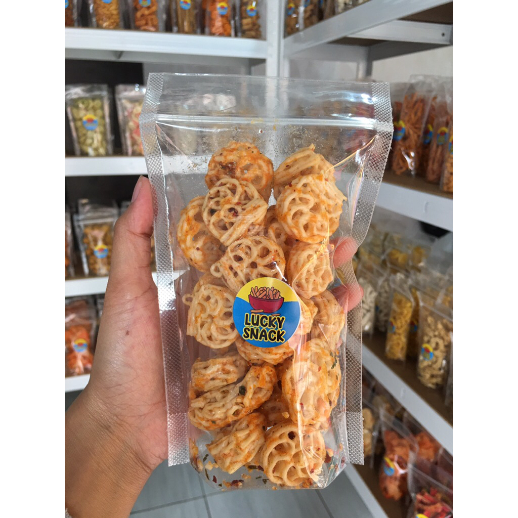 

SNACK SERBA 4000 SEBLAK RAFAEL PEDAS AROMA DAUN JERUK 55 gr