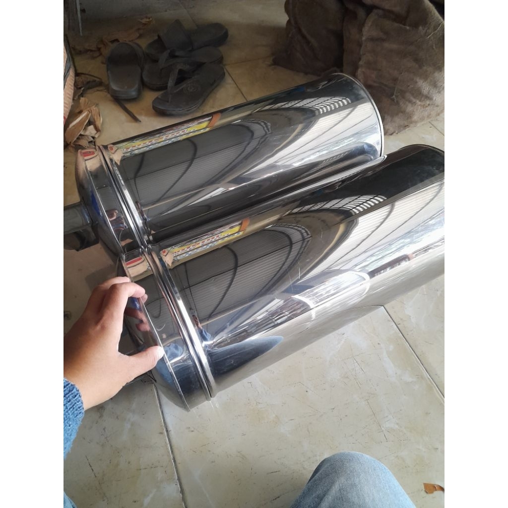 Tabung es dalam es puter stenlis no 22