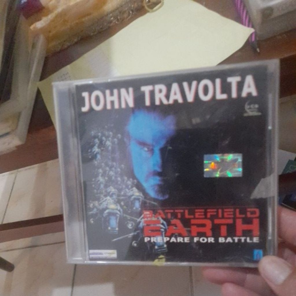 vcd jogn travolta battlefield earth prepare to battle (CD911)