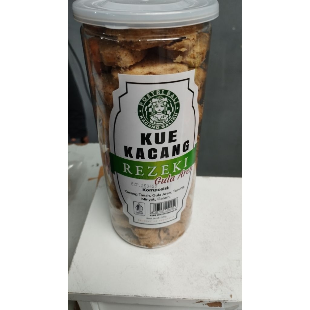 

kue kacang rezeki poetri Bali 500gr
