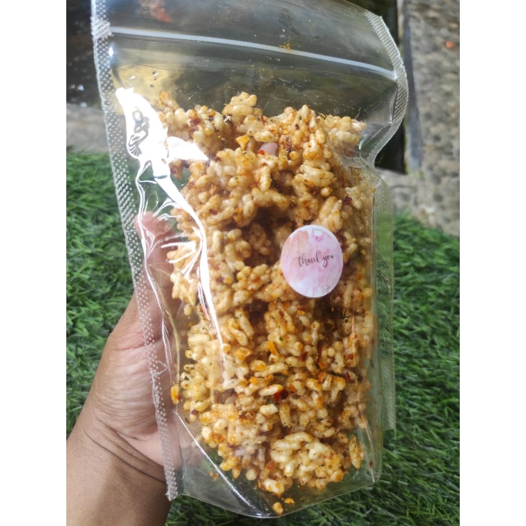 

Rengginang mini kameumeut food cemilan kekinian