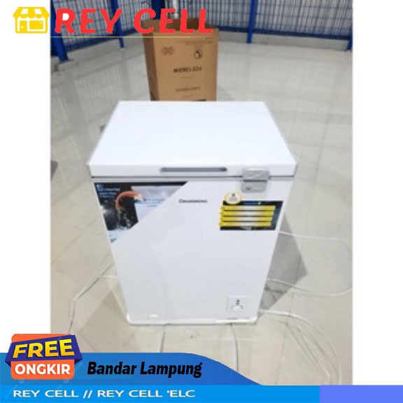 CHANGHONG CCF 118 DW CHEST FREEZER BOX 100 L LEMARI PEMBEKU 100 LITER