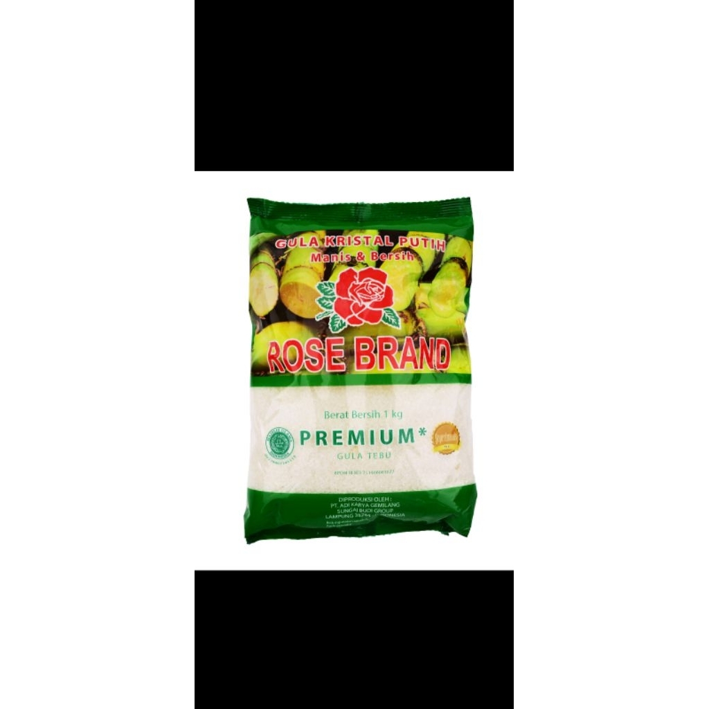 

Gula kristal putih Rose Brand Premium 1kg eceran 1pcs