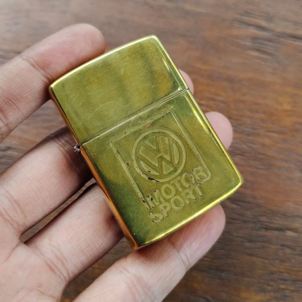 Zippo Commemorative Volkswagen (VW) 1991. Zippo Rare Langka Koleksi
