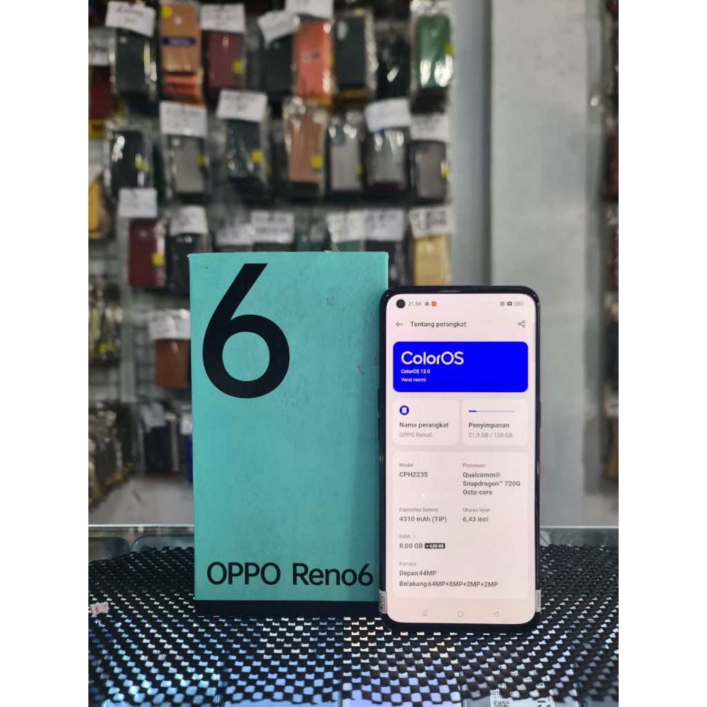 OPPO RENO 6 ORIGINAL SECOND