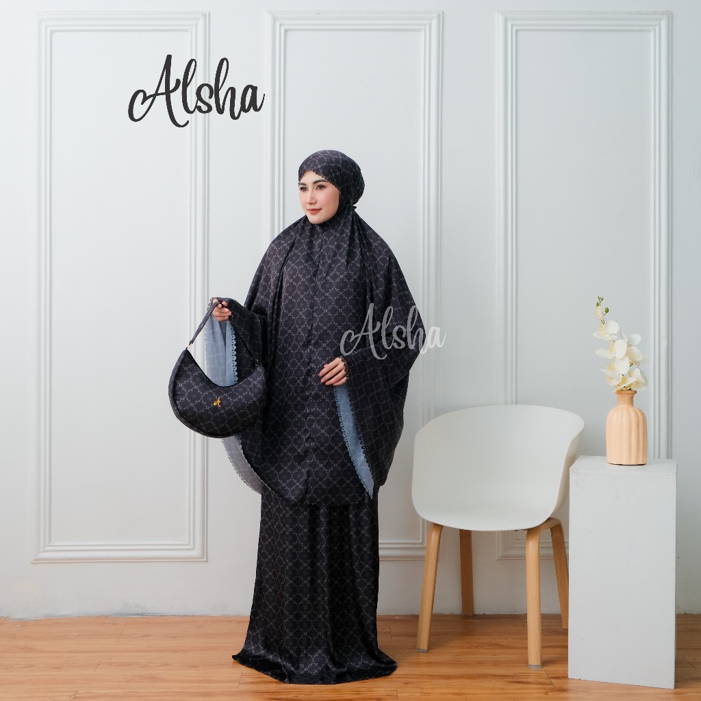 Mukena Dewasa 3in1 Lunara Series Mukena Silk Premium Lasercut Elegan