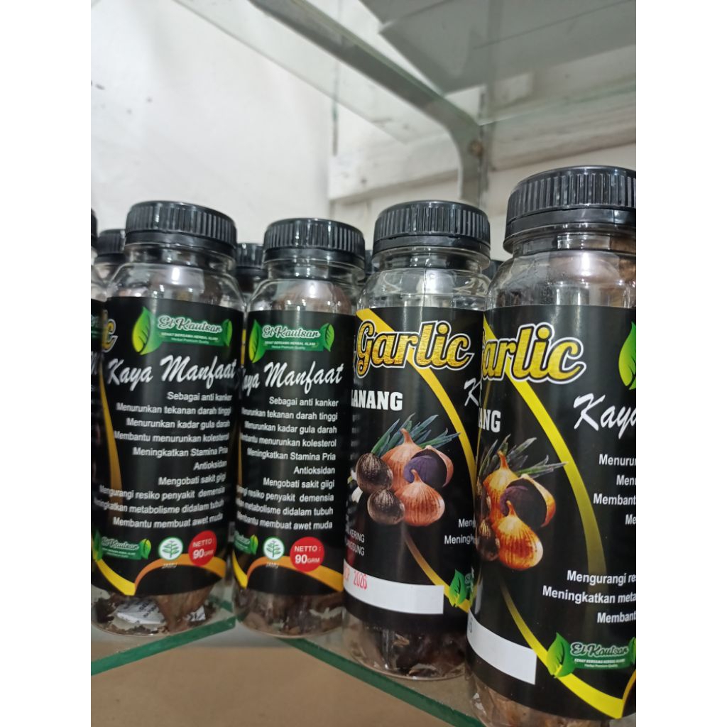 

Black Garlic Bawang Tunggal Elkautsar