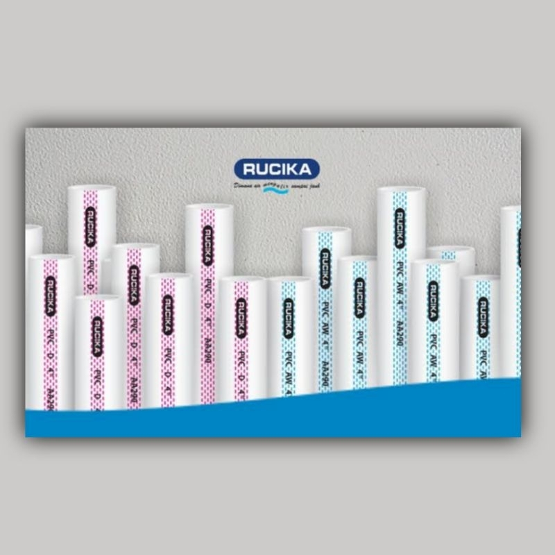 PIPA WAVIN D 6'' PANJANG 4MTR