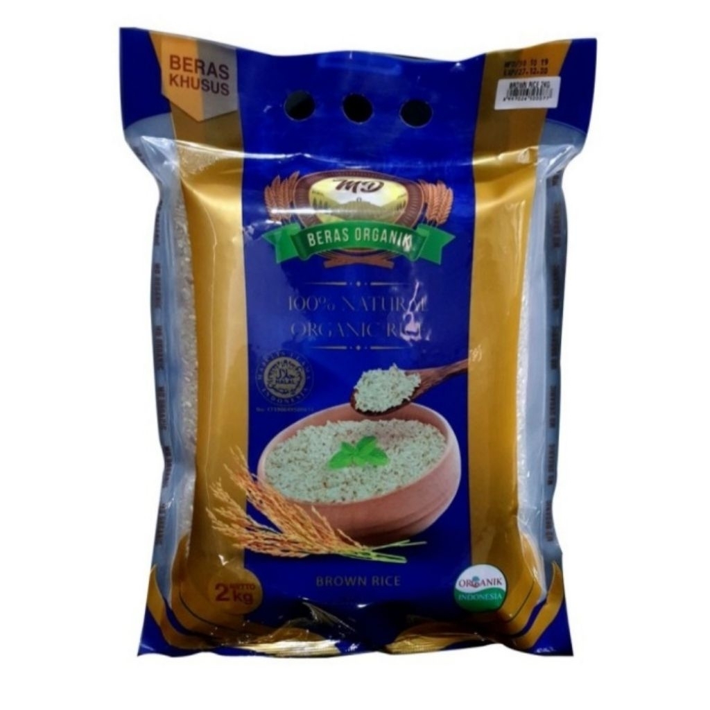 

MD Beras Khusus / Beras Coklat Organik / Organic Brown Rice 2 kg