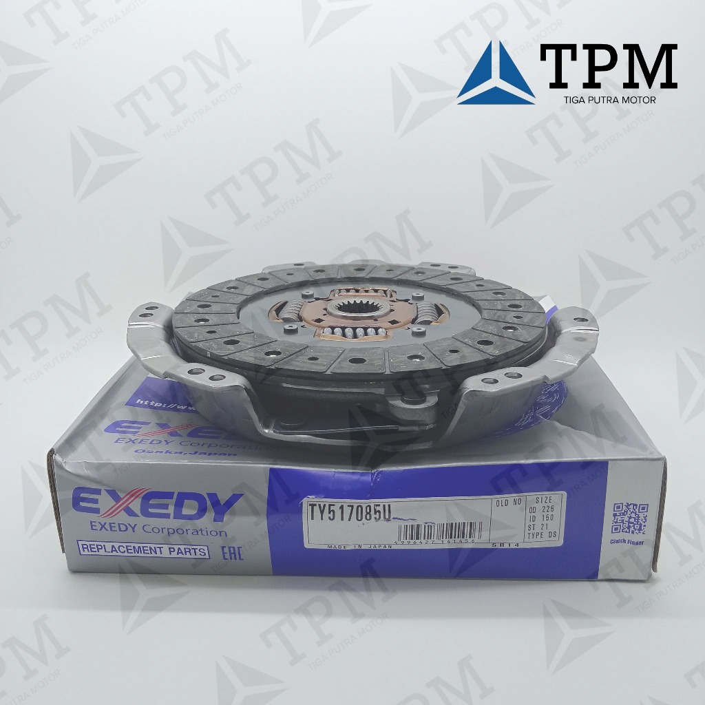 KAMPAS KOPLING DAN MATAHARI SET KIJANG DIESEL 2L TY517085U EXEDY