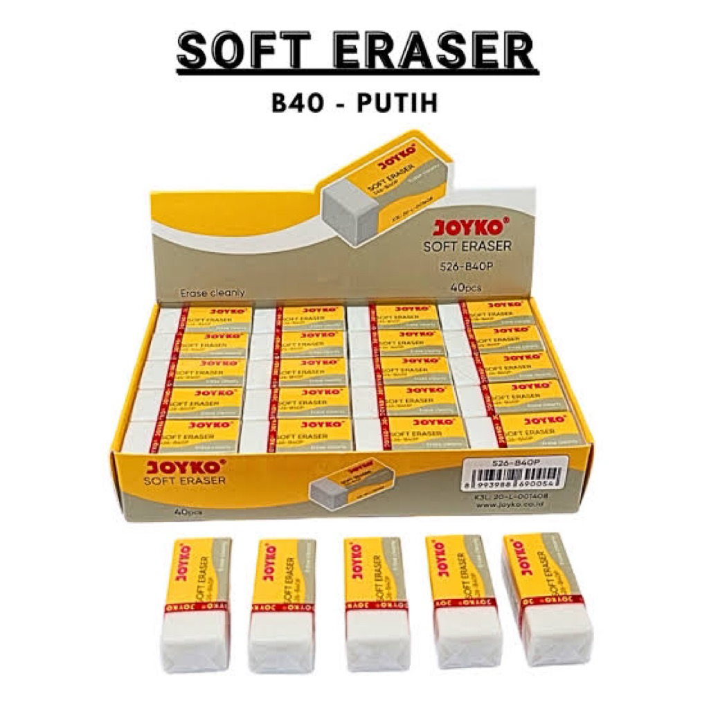 

( 40 Pcs ) Penghapus Joyko B40