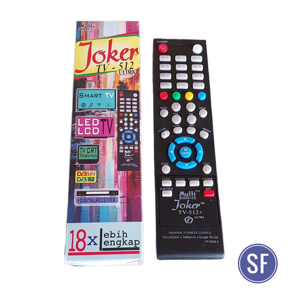 Remot Remote TV Multi Joker-512
