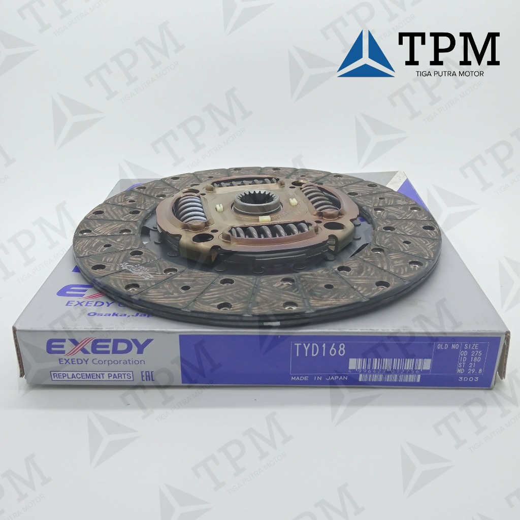 KAMPAS KOPLING FORTUNER DIESEL '05-15 / HILUX VIGO DIESEL '05-15 TYD168 EXEDY