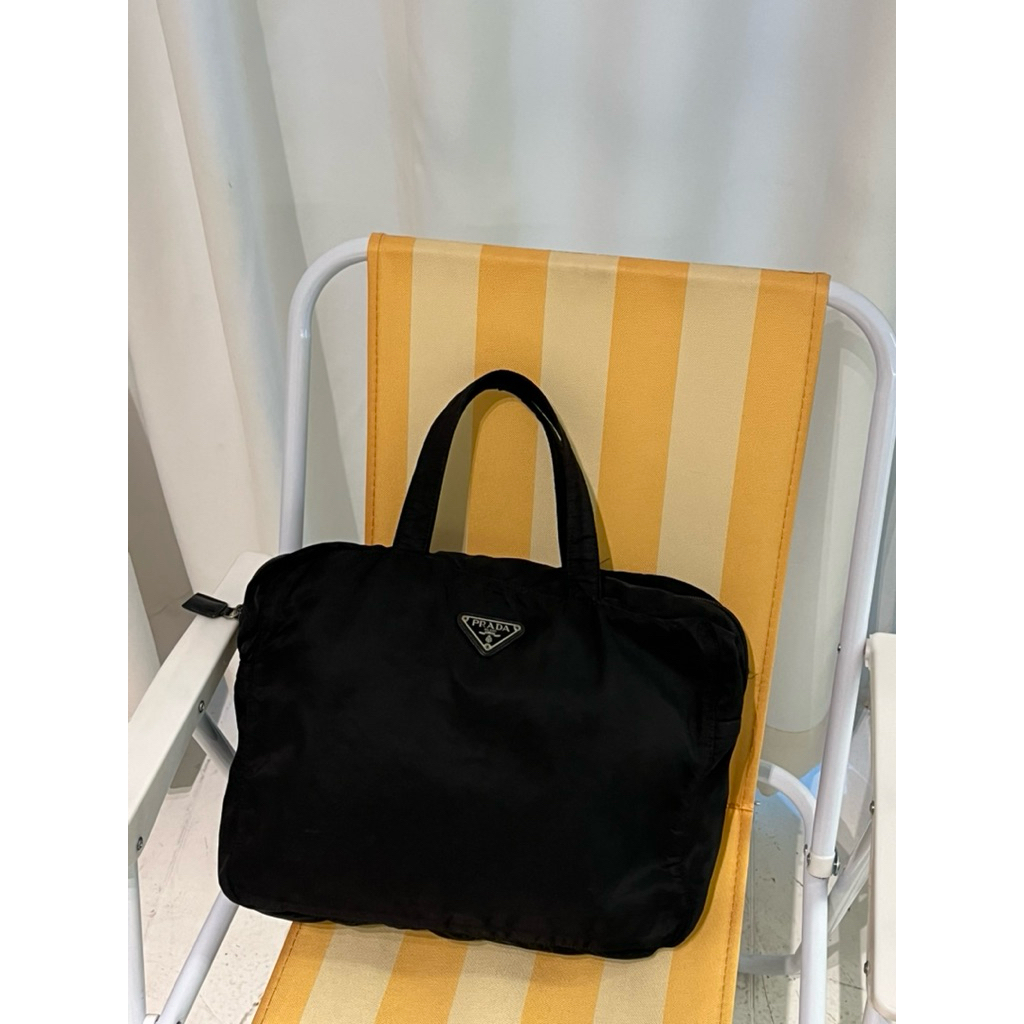 P rada briefcase nilon vintage