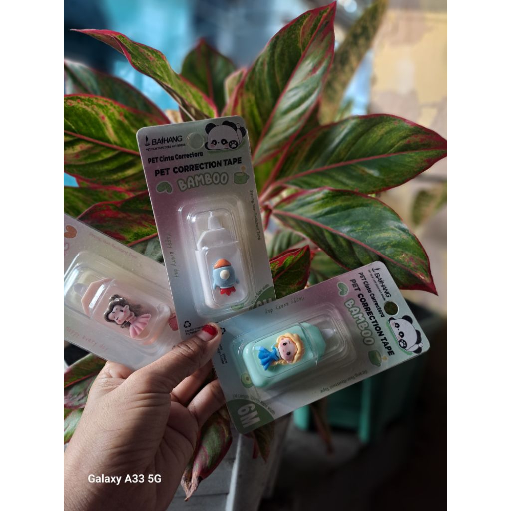 

CORRECTION TAPE ROLL 6M/PENGHAPUS PEN KARAKTER/TIP-X