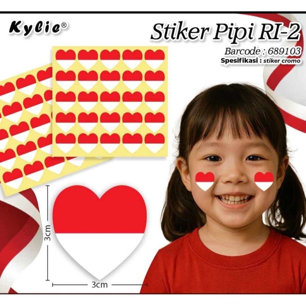 

STIKER TEMPEL HUT RI MERDEKA / LEMBAR
