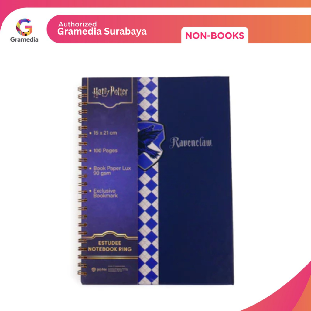 

Gramedia Surabaya - Estudee Notebook A5 Harry Potter Ravenclaw