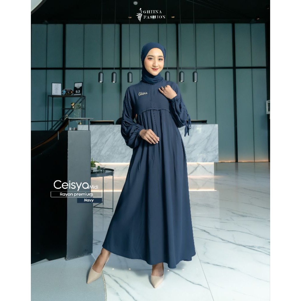 Ceisya Midi Dress Ghiina Fashion