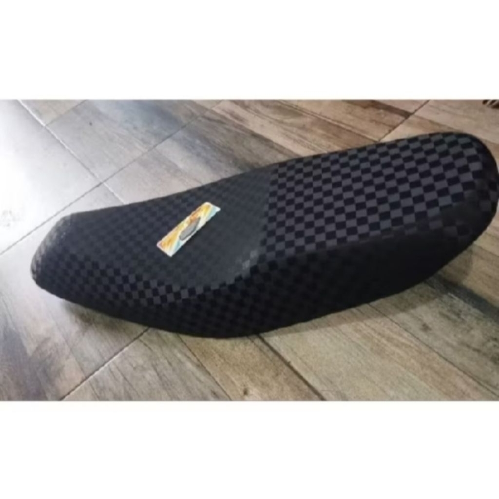 JOK MOTOR SATRIA KARBU BARONG - JOK DOBELSET KULIT CATUR