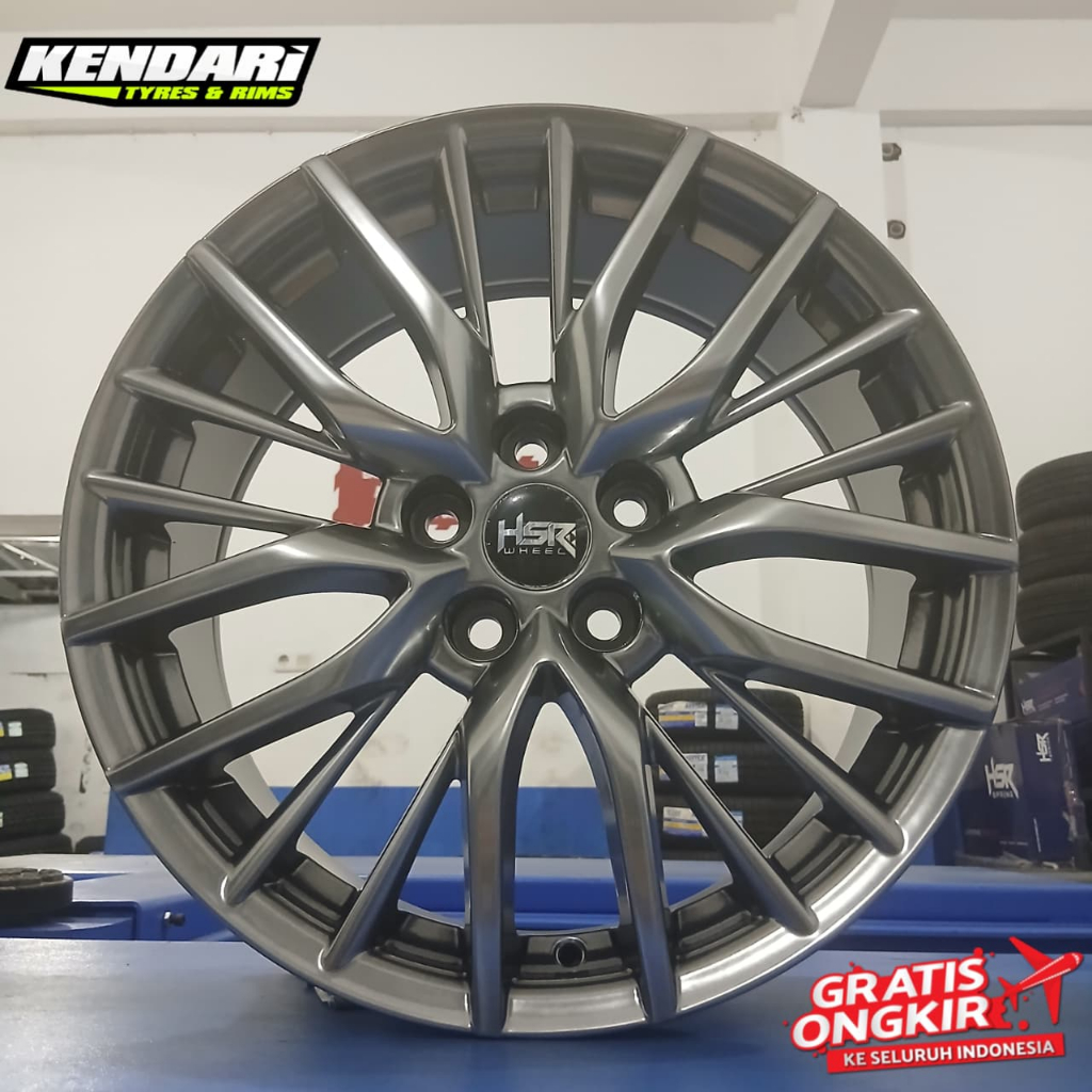 Velg HSR R18 Type PACMAN Untuk Mobil Xpander Terios Civic Hrv Ring 18