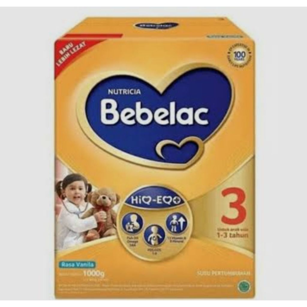 

BEBELAC 2 RASA MADU DAN VANILA 1000g
