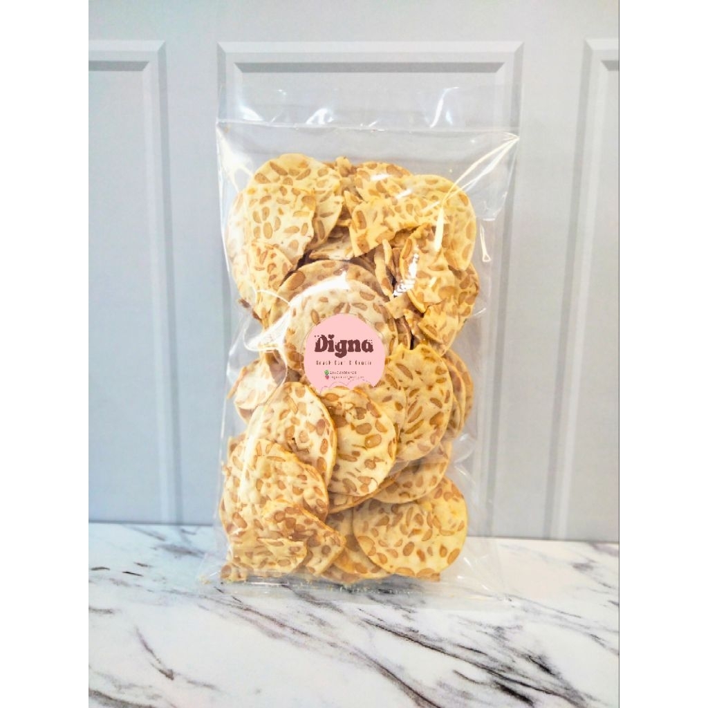 

[DIGNA SNACK] SNACK TEMPE SAGU/KRIPIK TEMPE 250gr