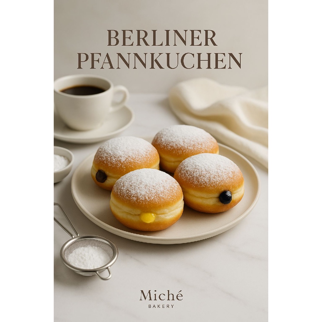 

Premium Berliner Pfannkuchen/Donat/Donut/Bomboloni/Donat isi/Donat bulat Premium