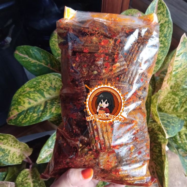 

KRUPUK JENGKOL ASBES JELETOT EXTRA PEDAS 250gr