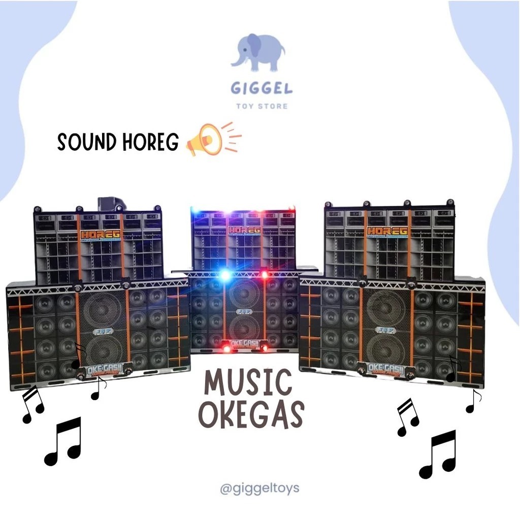 Mainan MIniatur Spieker Sound Horeg Mini DT.17 // Mainan Variasi Miniatur Mobil Pick Up L300 // Mini