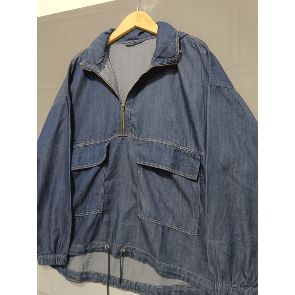 GU Chambray Cagoule Jacket