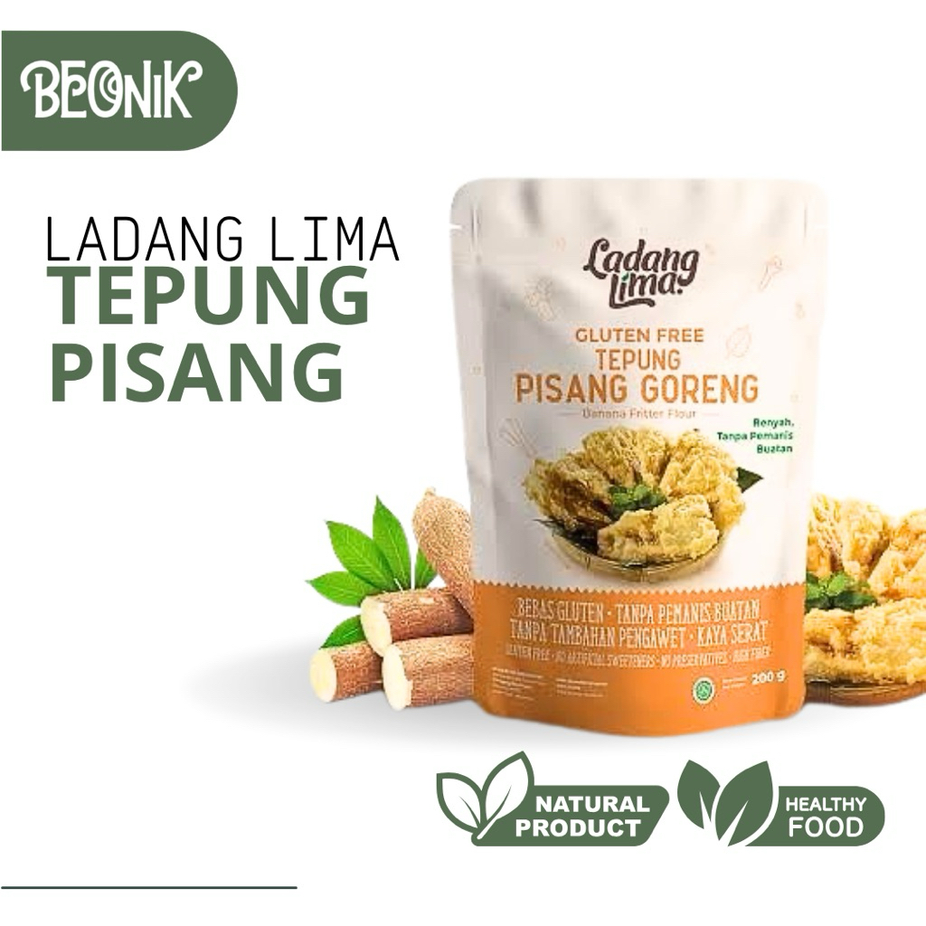 

Tepung Pisang - Ladang Lima 200 GR