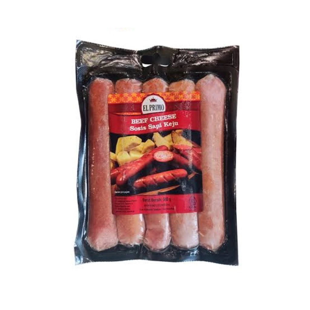 

EL Primo Sosis Beef Cheese Sosis Sapi Keju 500 Gram