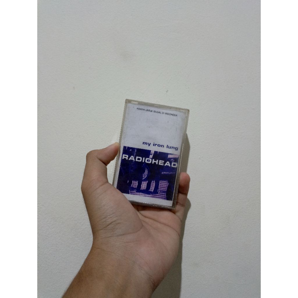 kaset pita radiohead my iron lung