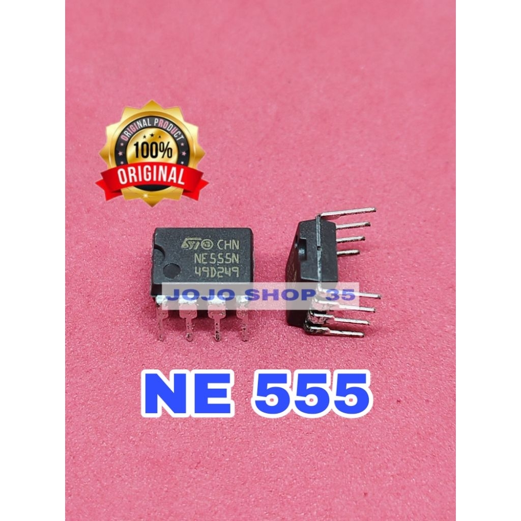 Per 1pc IC NE555 ORIGINAL NE 555 ORIGINAL ASLI NE555 KUALITAS BAGUS ne555 ic ne555 transistor ne555