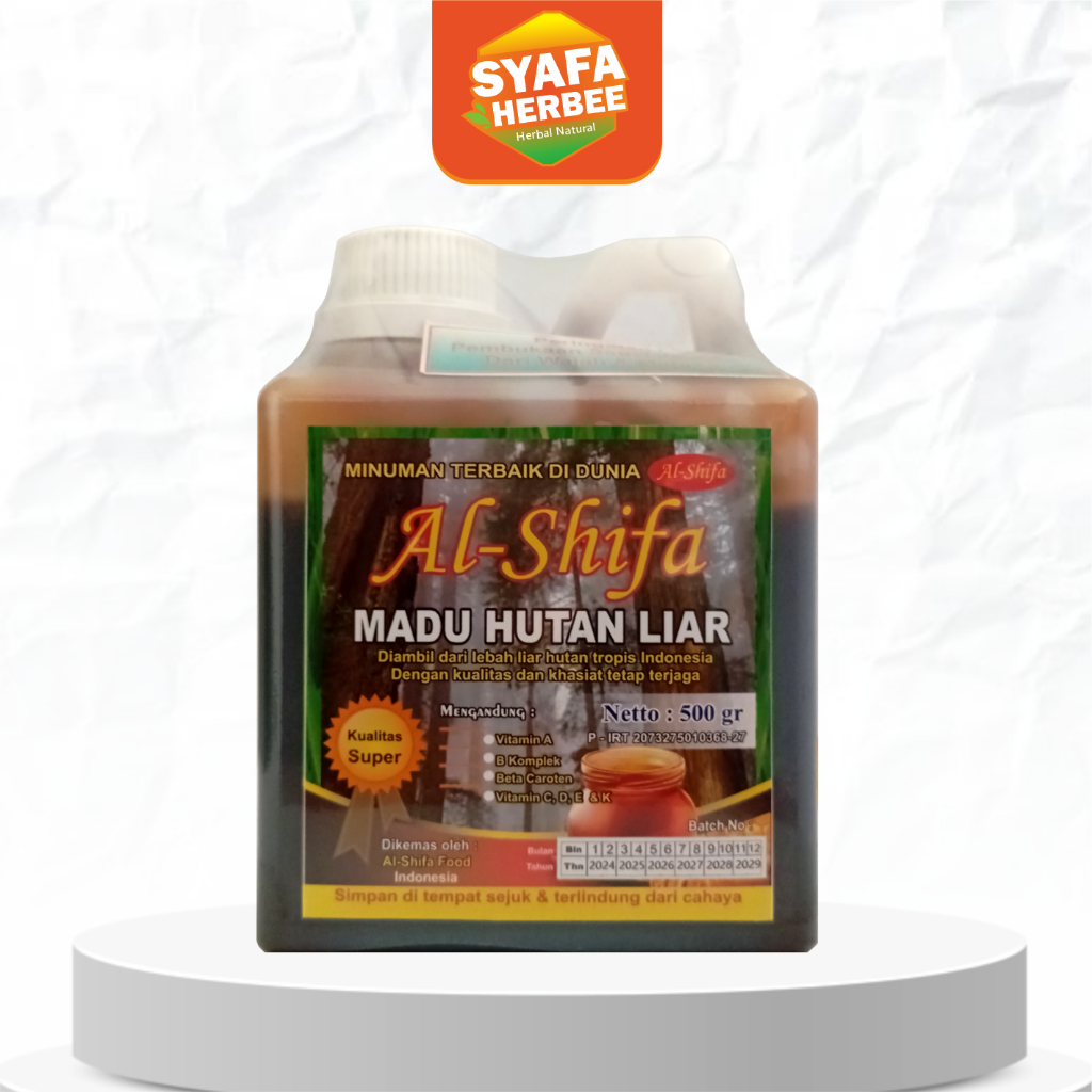 

Madu Hutan Liar Murni 500 Gram Al-Shifa Lokal