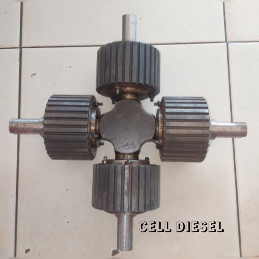 roller cetak pelet MPM 300B 4 roller