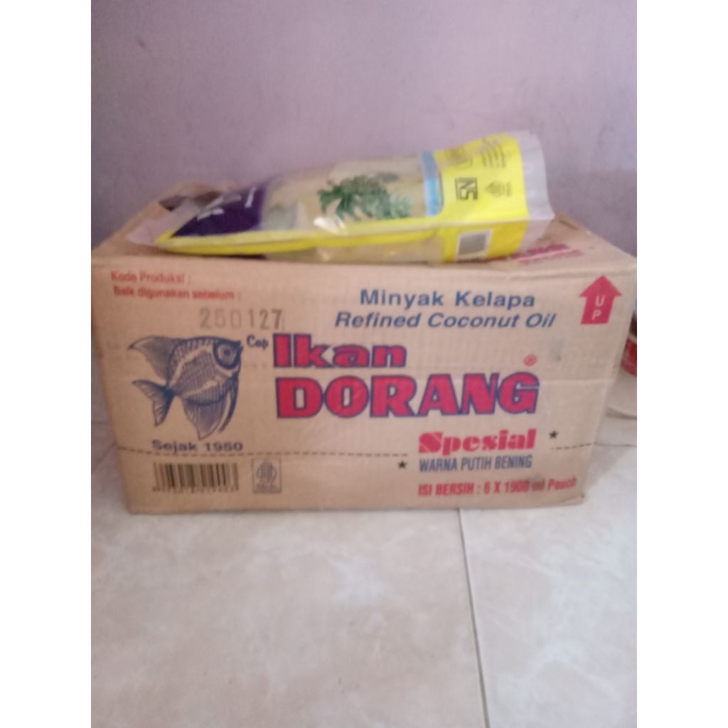 

Minyak kelapa ikan dorang