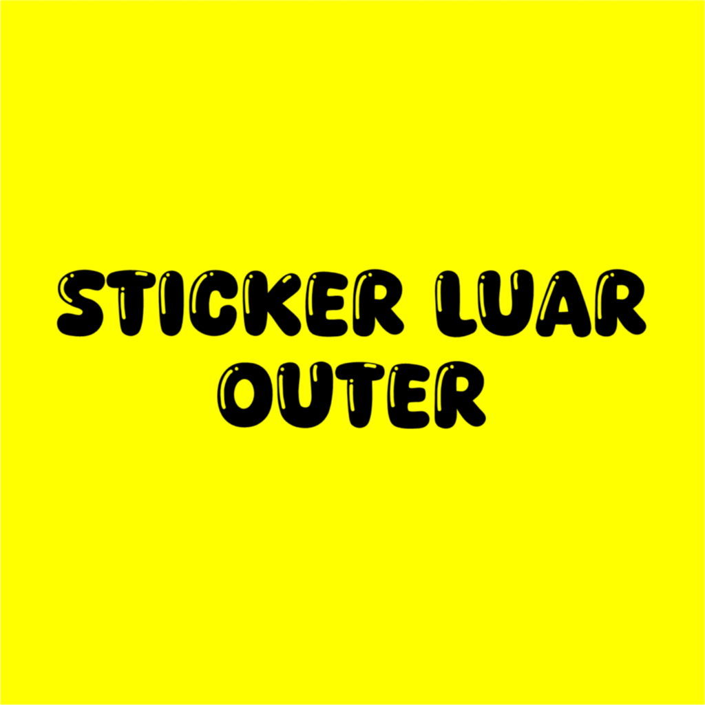 

STICKER LUARAN OUTER CENTAB80