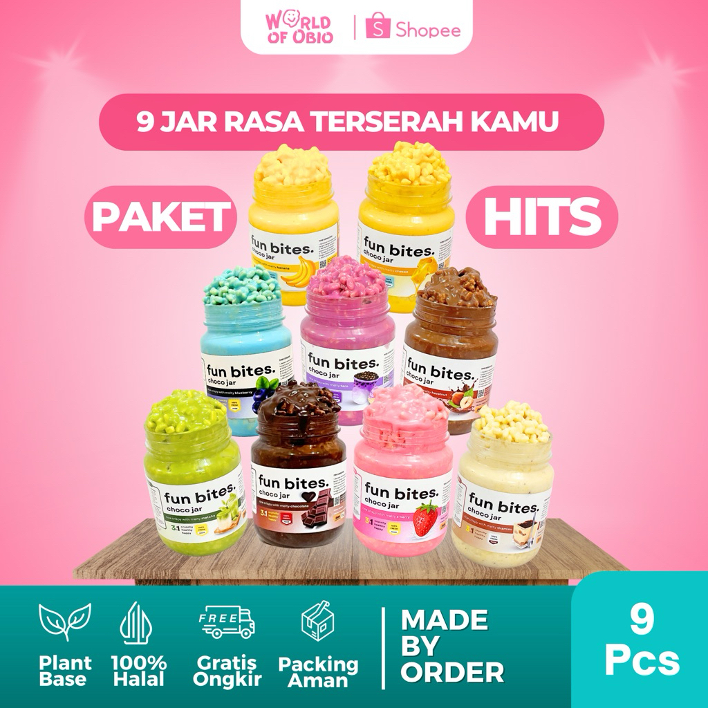 

PAKET HITS ISI 9 - BEBAS PILIH RASA SEMAUMU