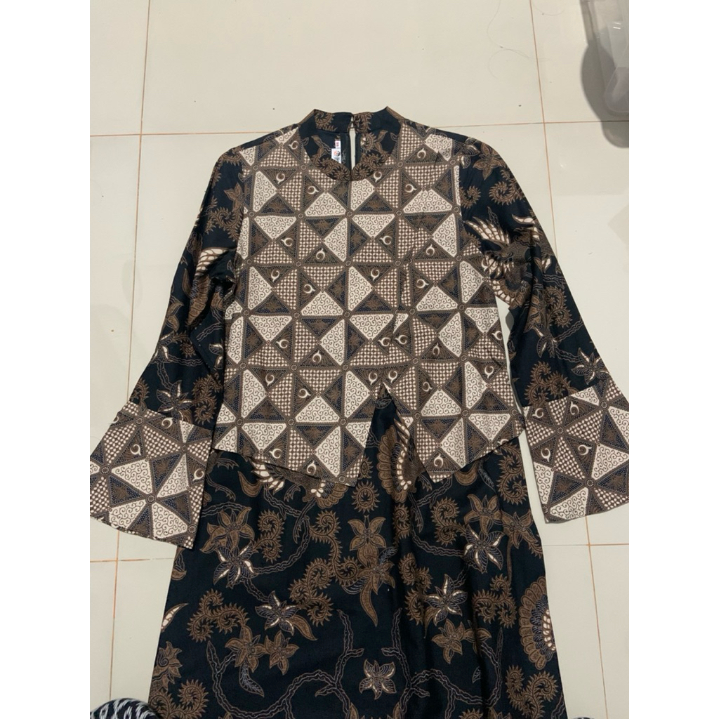 Batik Keris Original (model gamis) size S