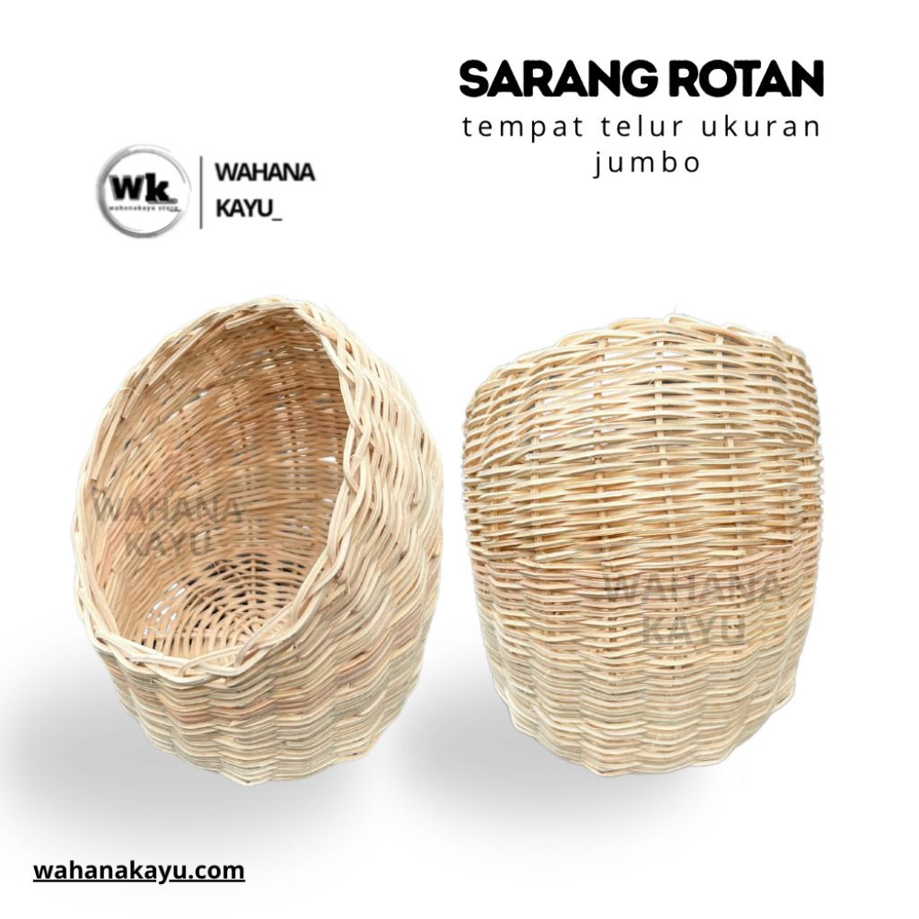 GOWOK ROTAN SARANG GOWOK SIZE BESAR BURUNG FINCH KENARI BLACKTHROUT CIBLEK JUMBO