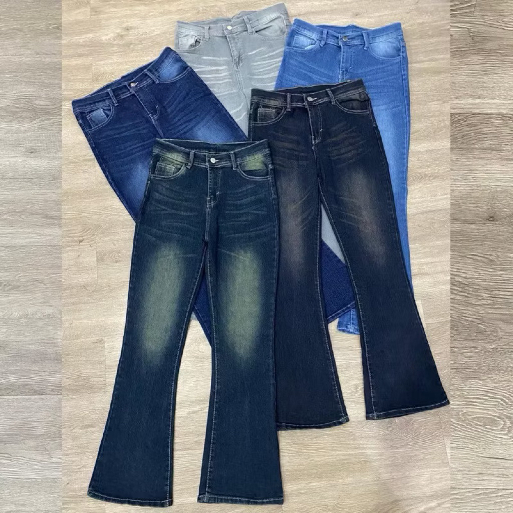 Highwaist Cutbry Jeans Retro Wisker Spray_Celana Jeans Panjang Cutbry Premium Wanita Cutbry Jeans Re