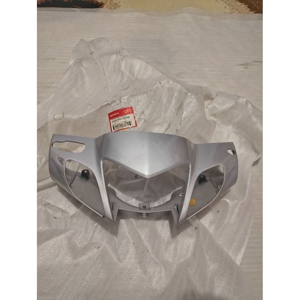 batok lampu,batok depan Honda karismax karisma 125 hitam dan silver