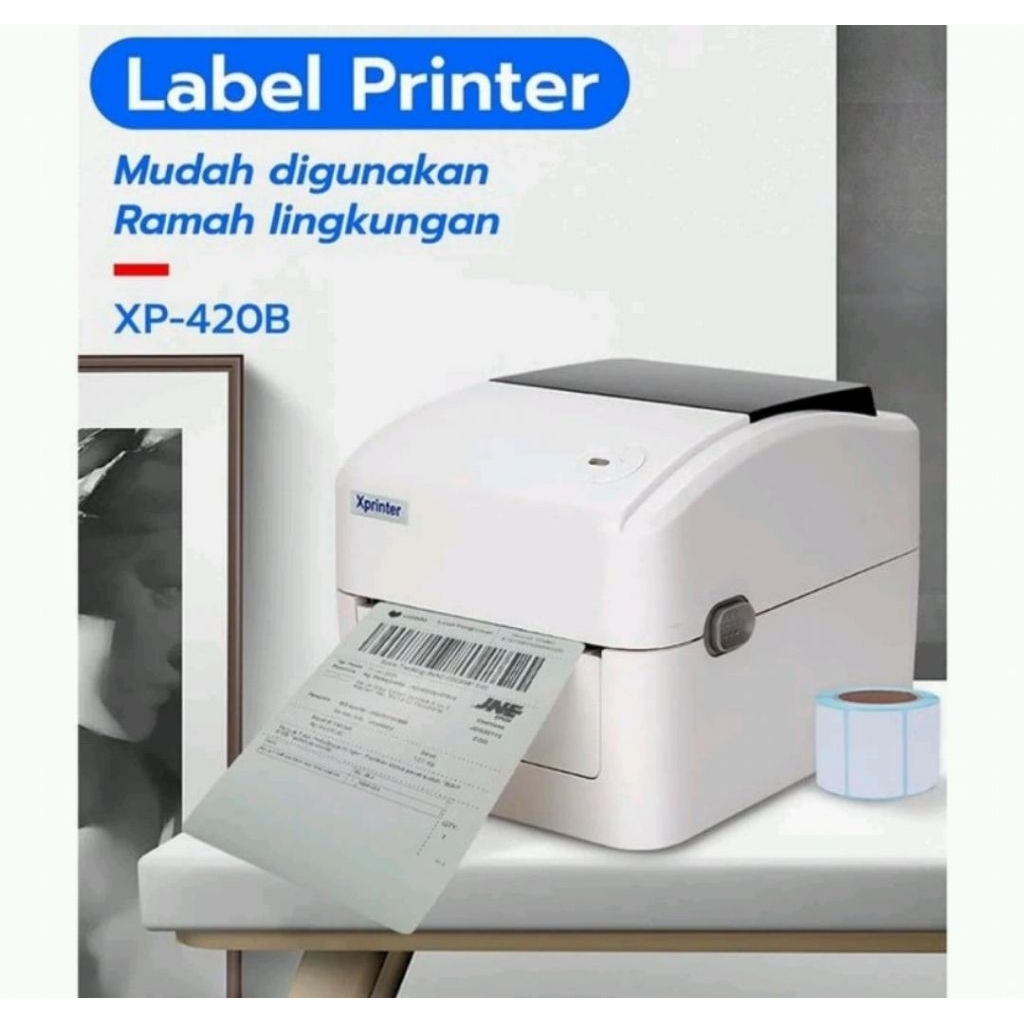 LABEL PRINTER  THERMAL XP 420 B KONEKSI USB & WIFI