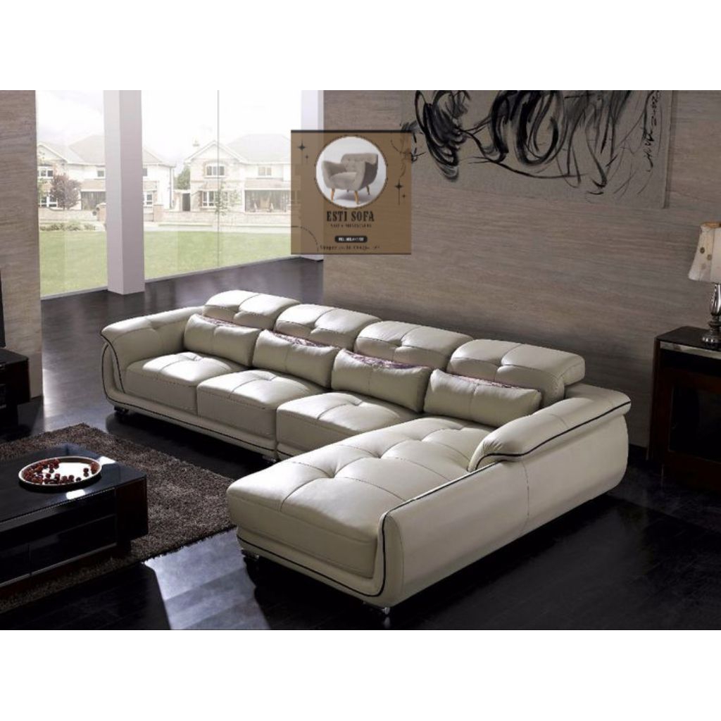 FRE BANTAL Sofa ruang tamu aesthetic sofa ruang tamu modern furniture sofa L Shape sofa kursi tamu k