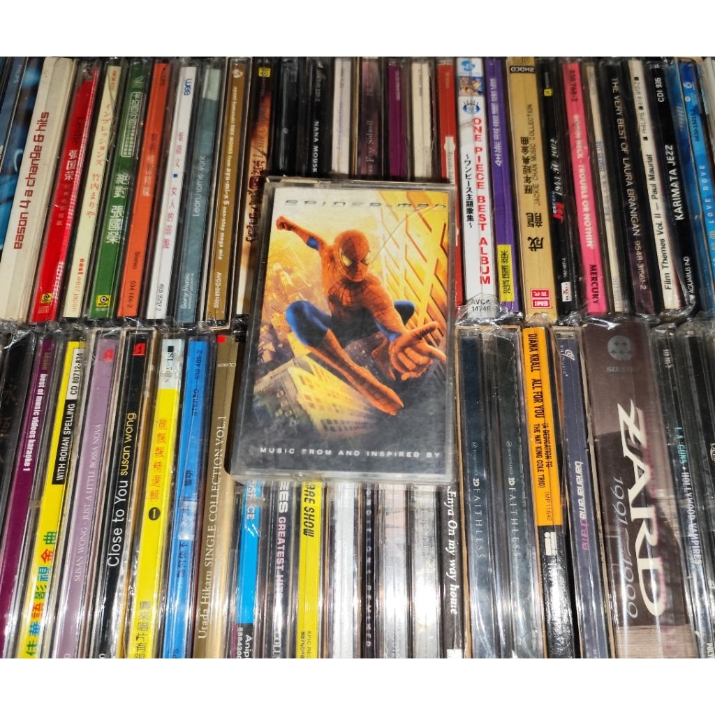 Kaset Soundtrack Spider Man - Chad Kroeger, Sum 41, Corey Taylor, Greenwheel, The Strokes, The Hives